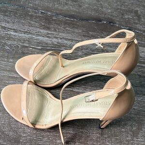 Stuart Weitzman Women's Nudistcurve 100 High Heel Sandals